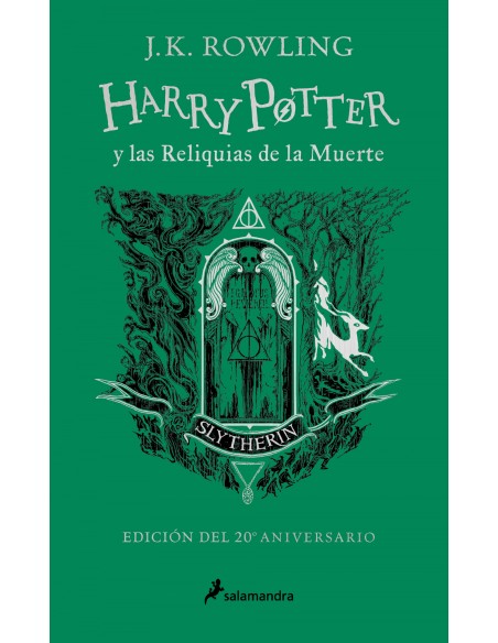 HARRY POTTER Y LAS RELIQUIAS DE LA MUERTE EDICION SLYTHERIN DEL 20º ANIVERSARIO